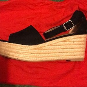 COPY - NEW Lane Bryant Wide Width Espadrille sand…